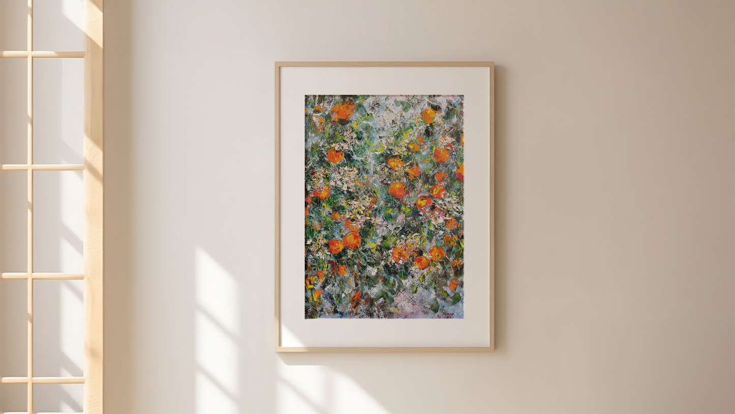 Blooming Orange Tree