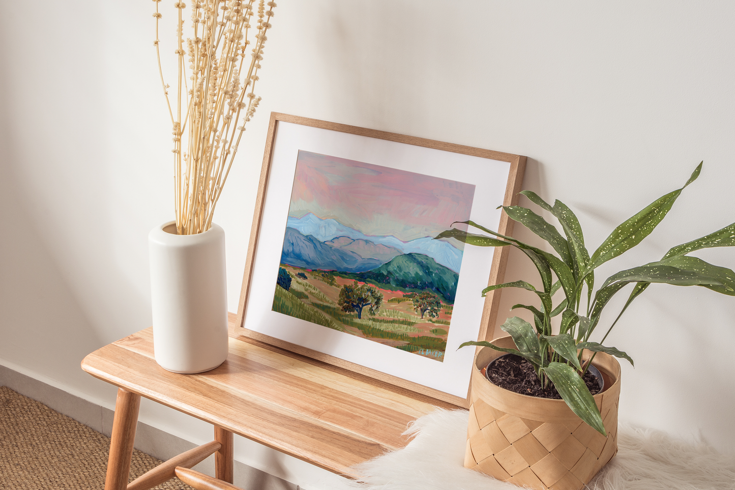 California Mountain Landscape