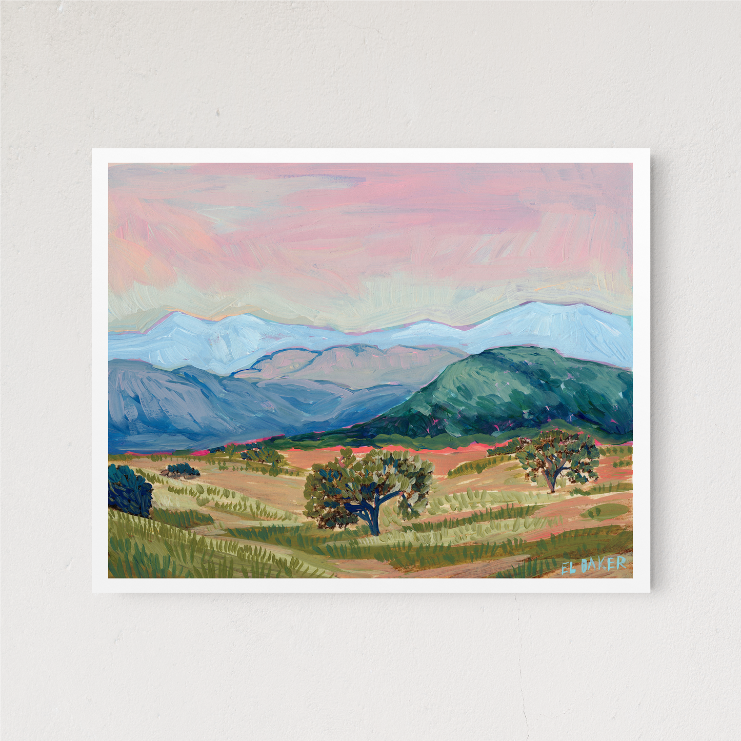 California Mountain Landscape