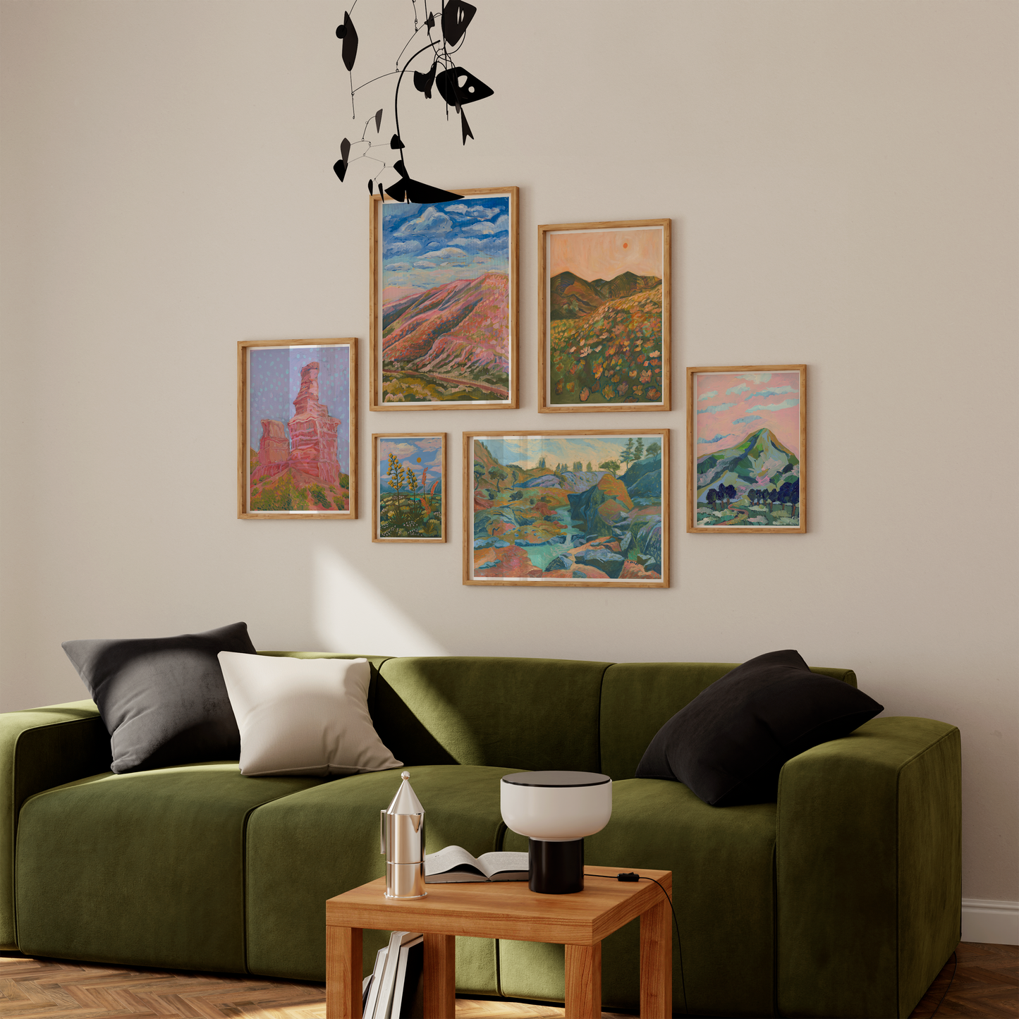 Pink Mountain Desert