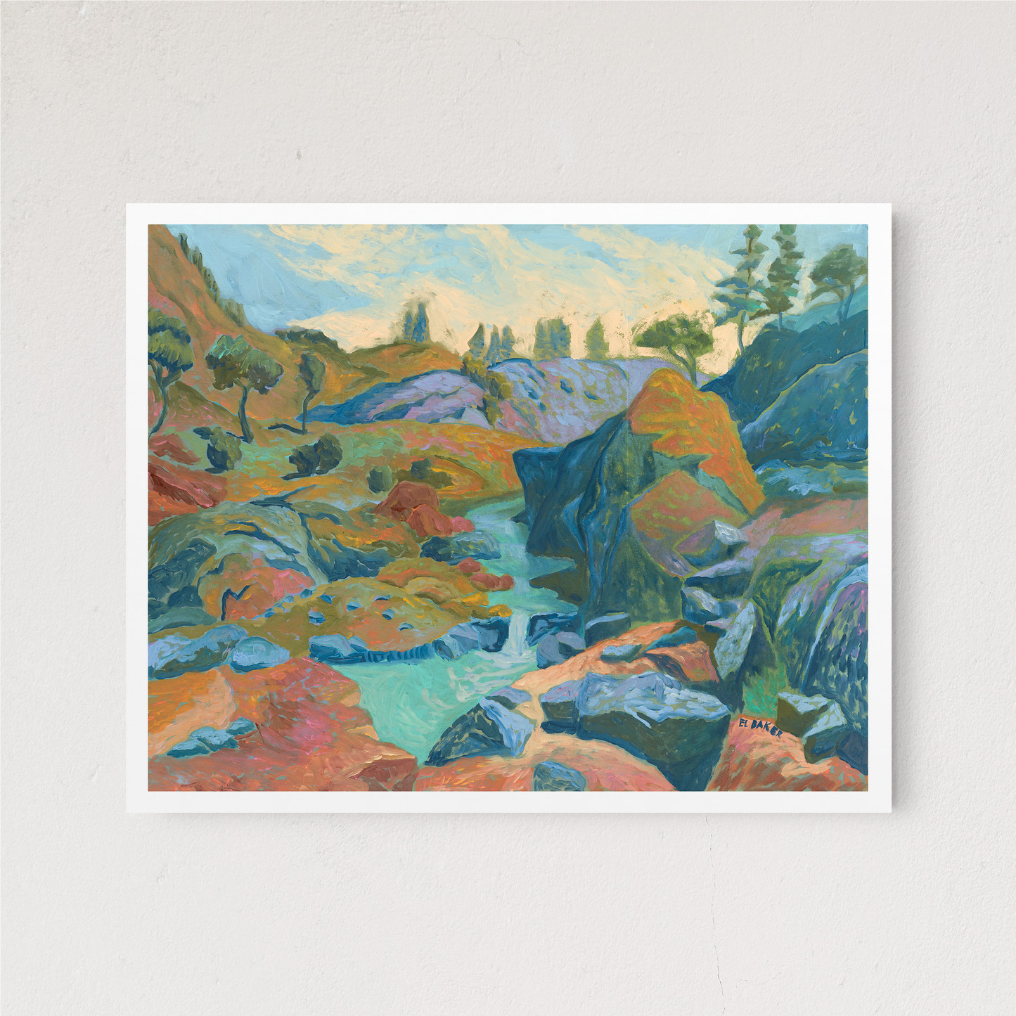 California Sequoia Mountain Landscape