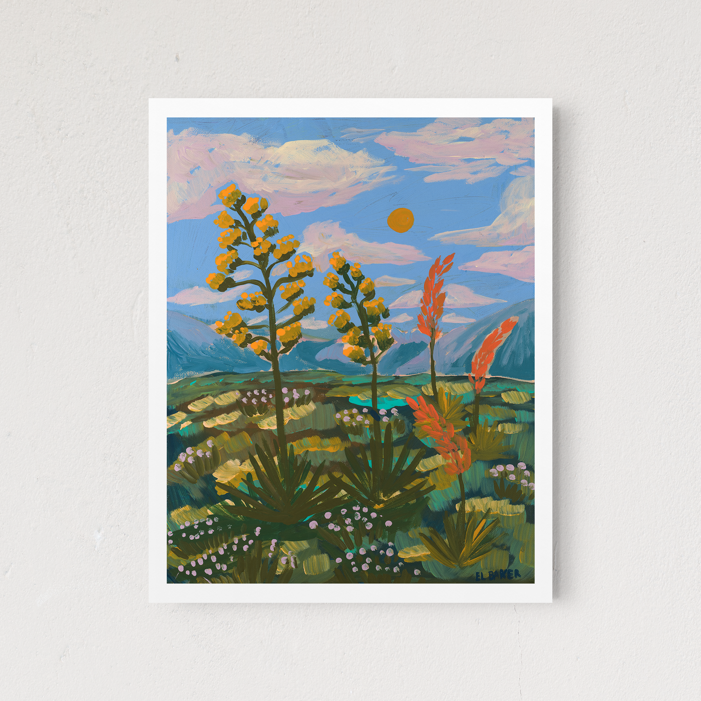 Century Plant Red Yucca