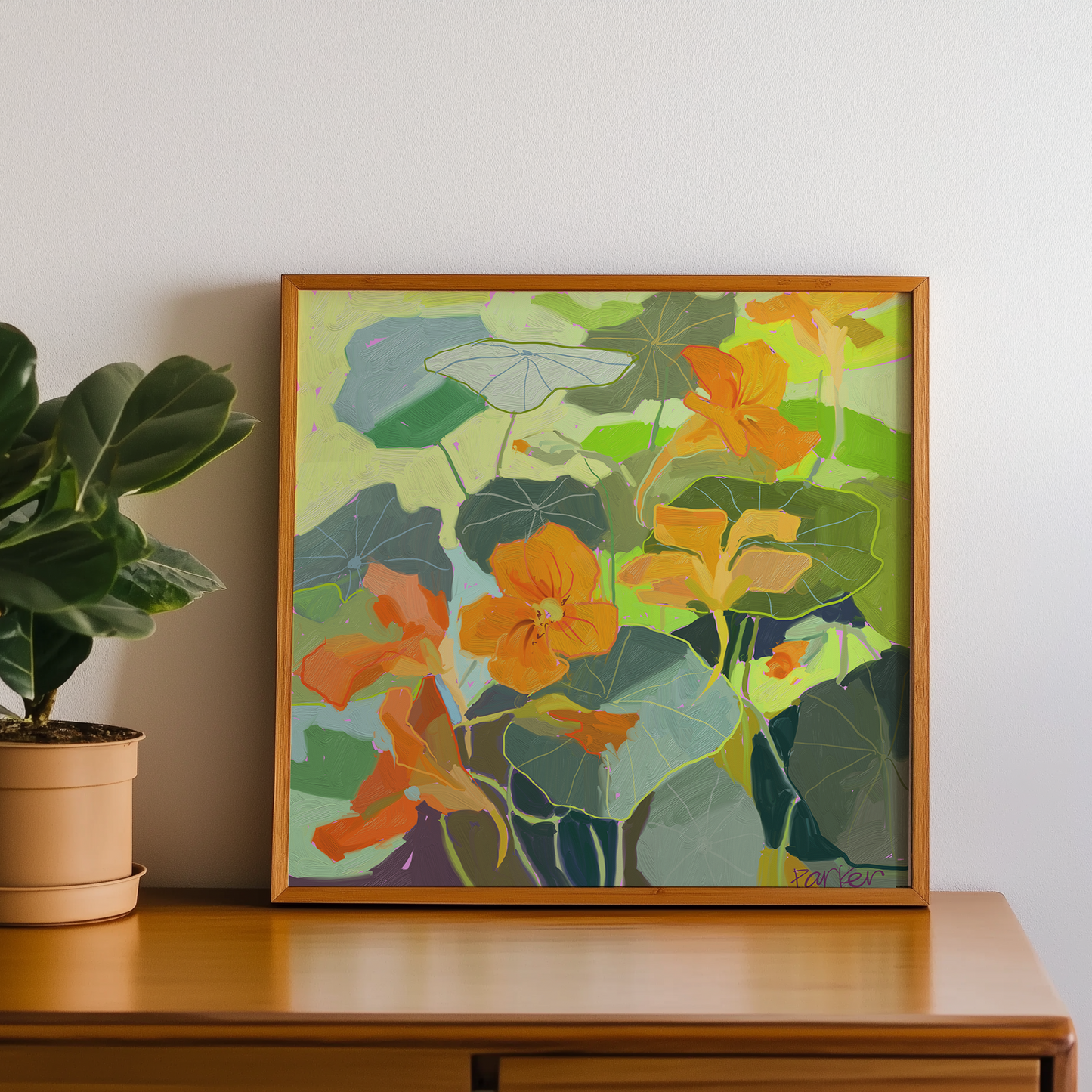 Nasturtium Sketch