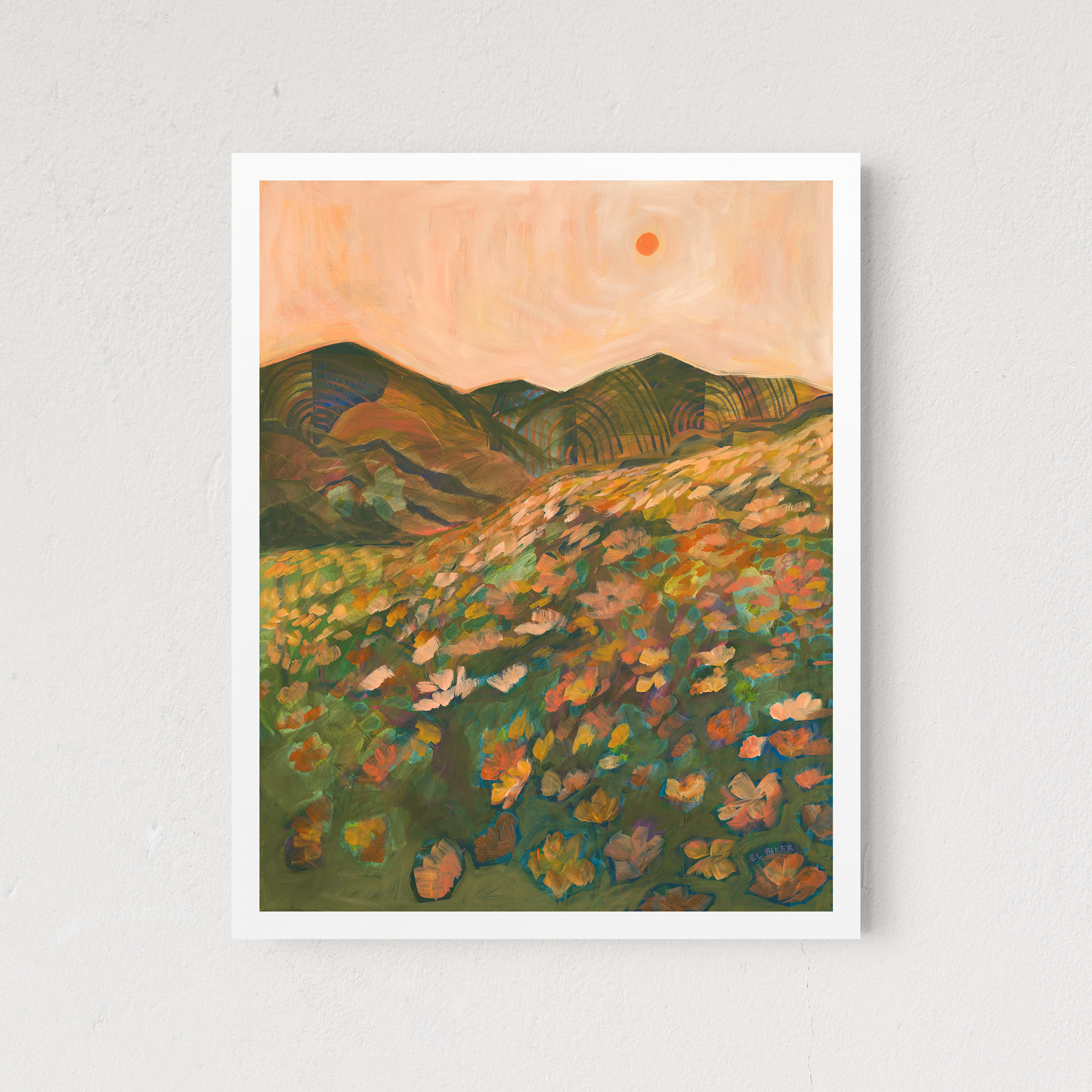 Pastel California Poppy Flower
