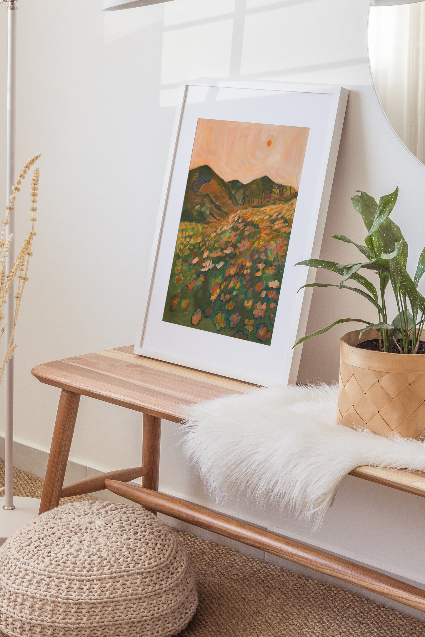 Pastel California Poppy Flower