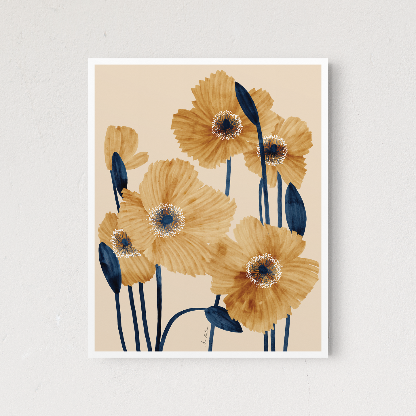Yellow Poppies
