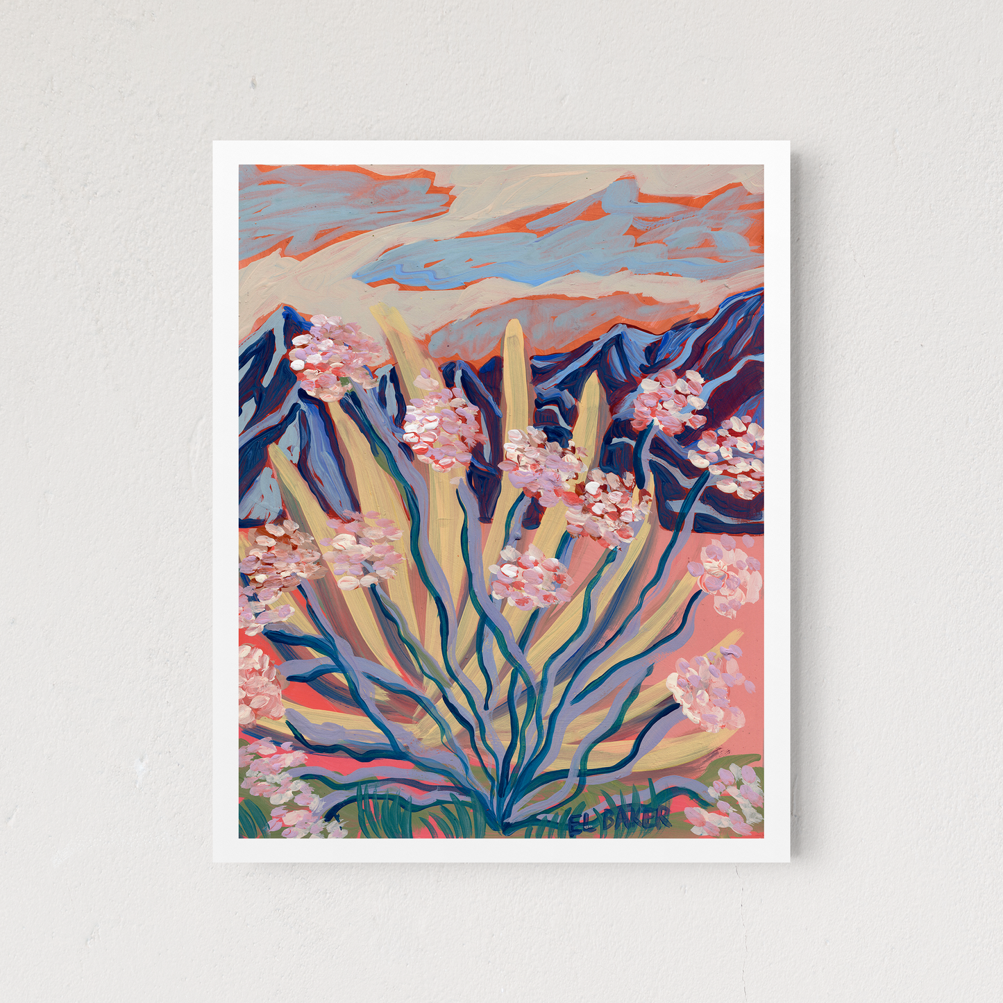 Abstract Desert Botanical