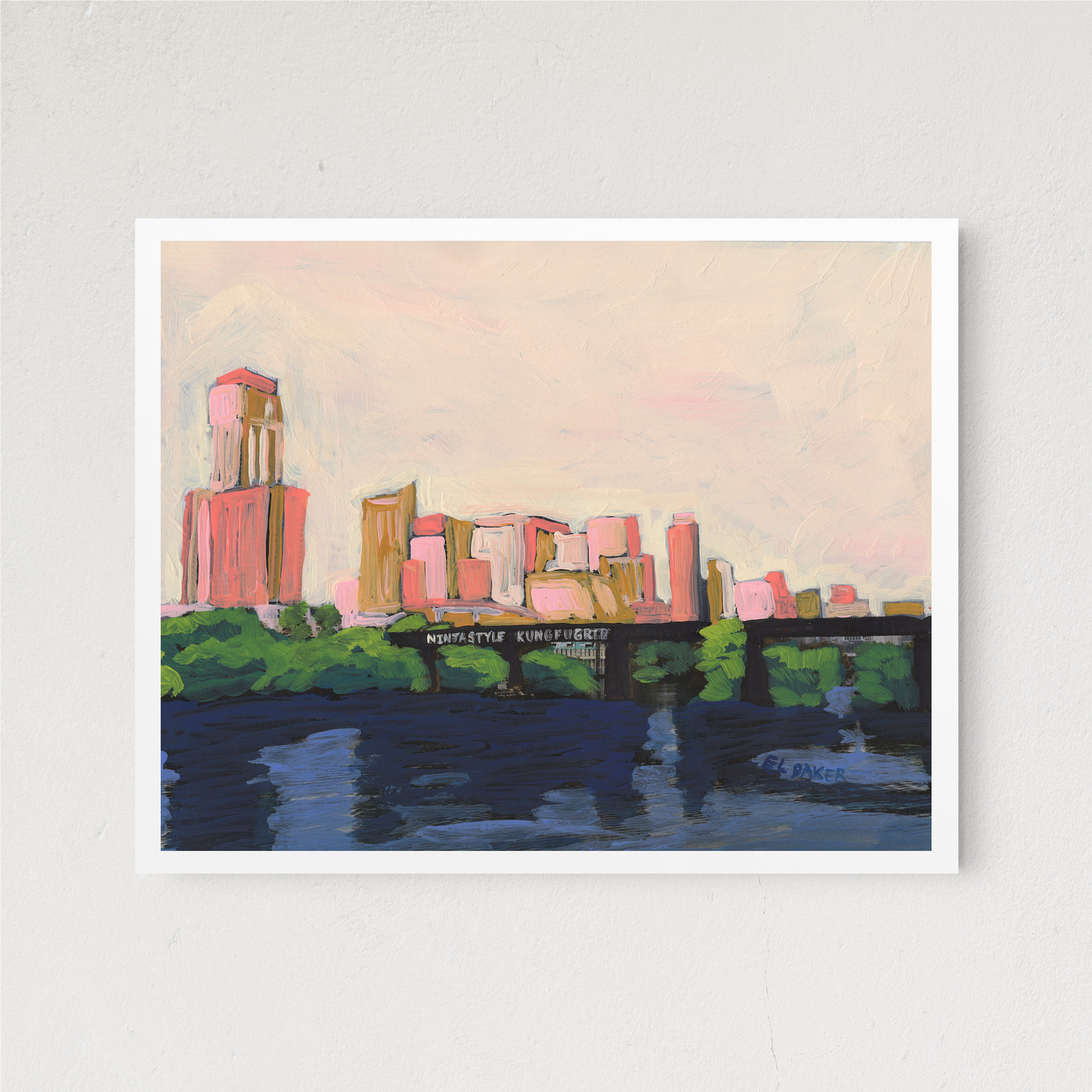 Austin Lady Bird Lake Bridge
