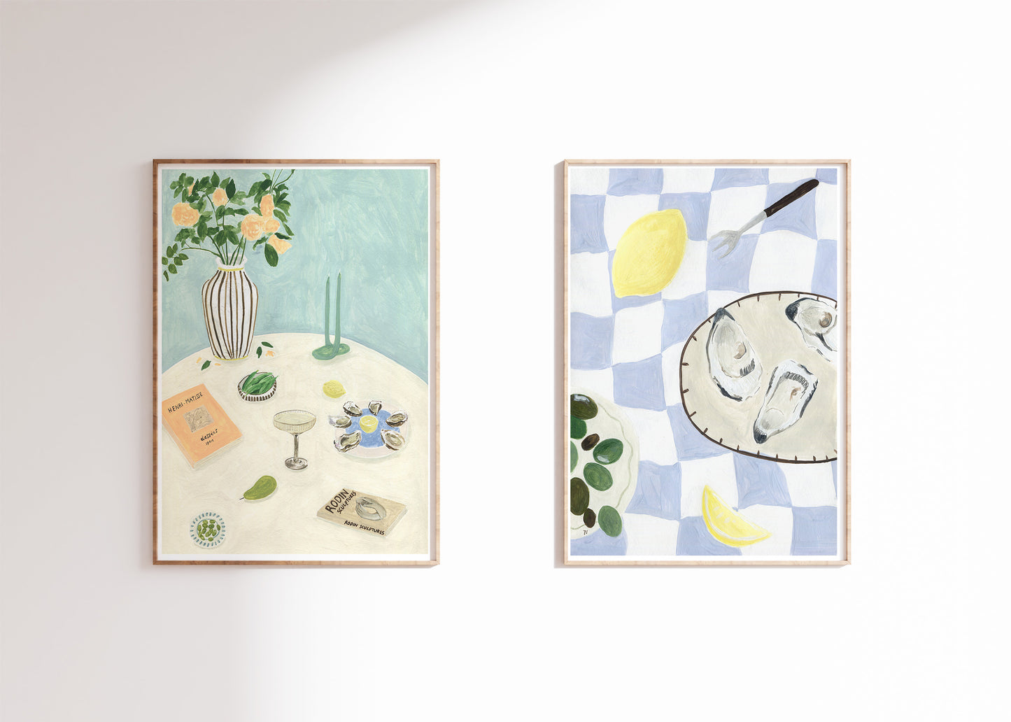 Art Books and Flowers
