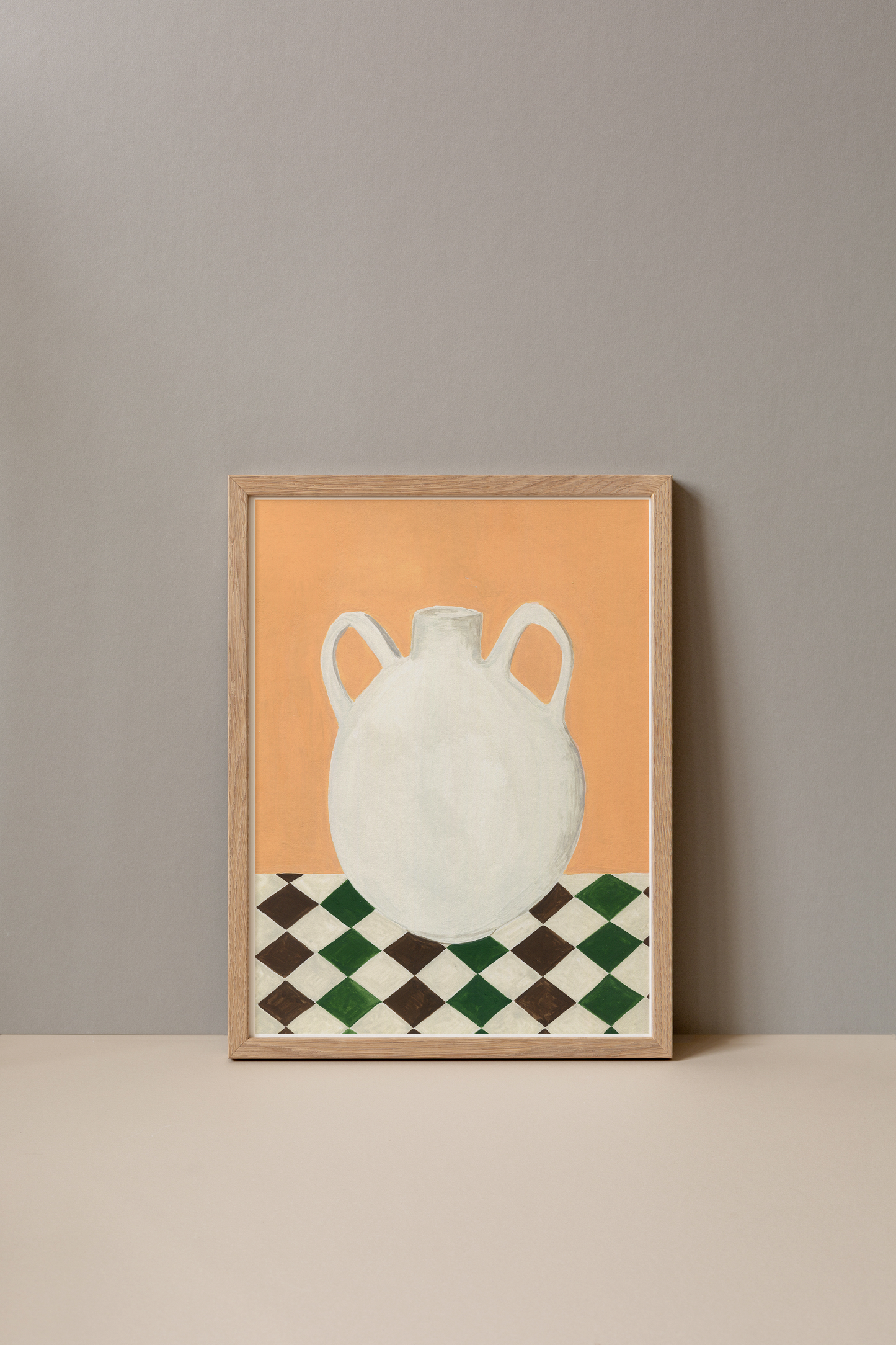 Checkers and Vase