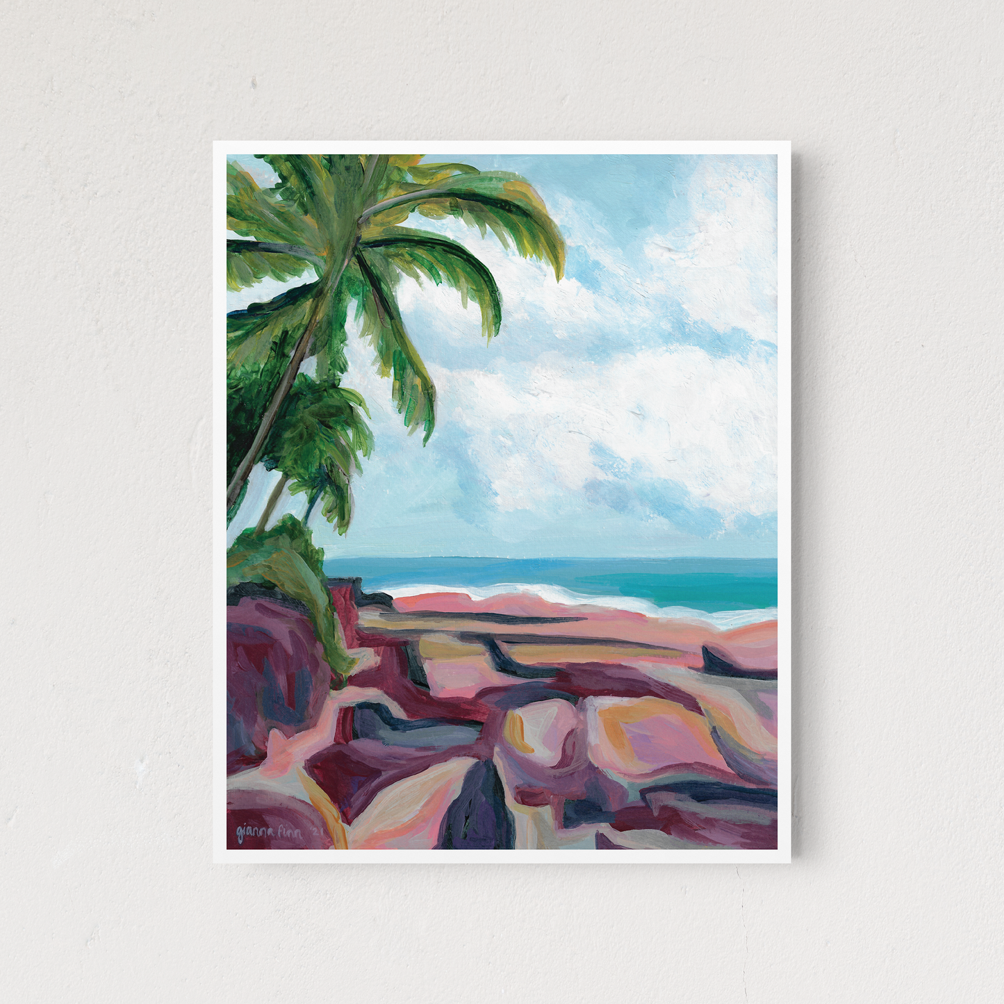 Lava and Palms