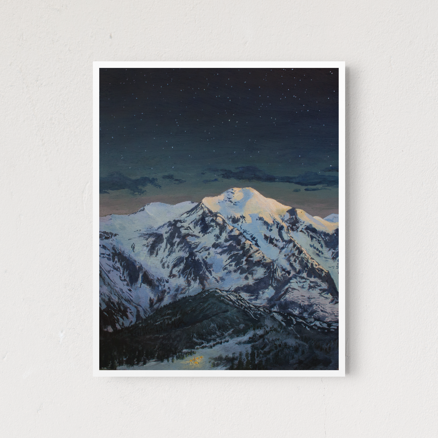 Basecamp at Sunset