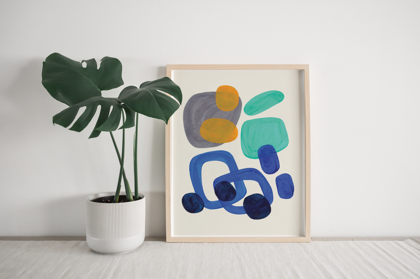 Mid Century Aqua