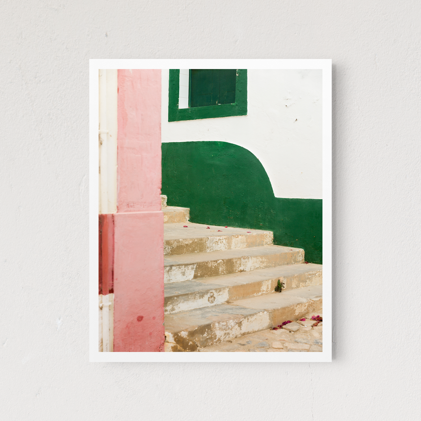 Pink and Green
