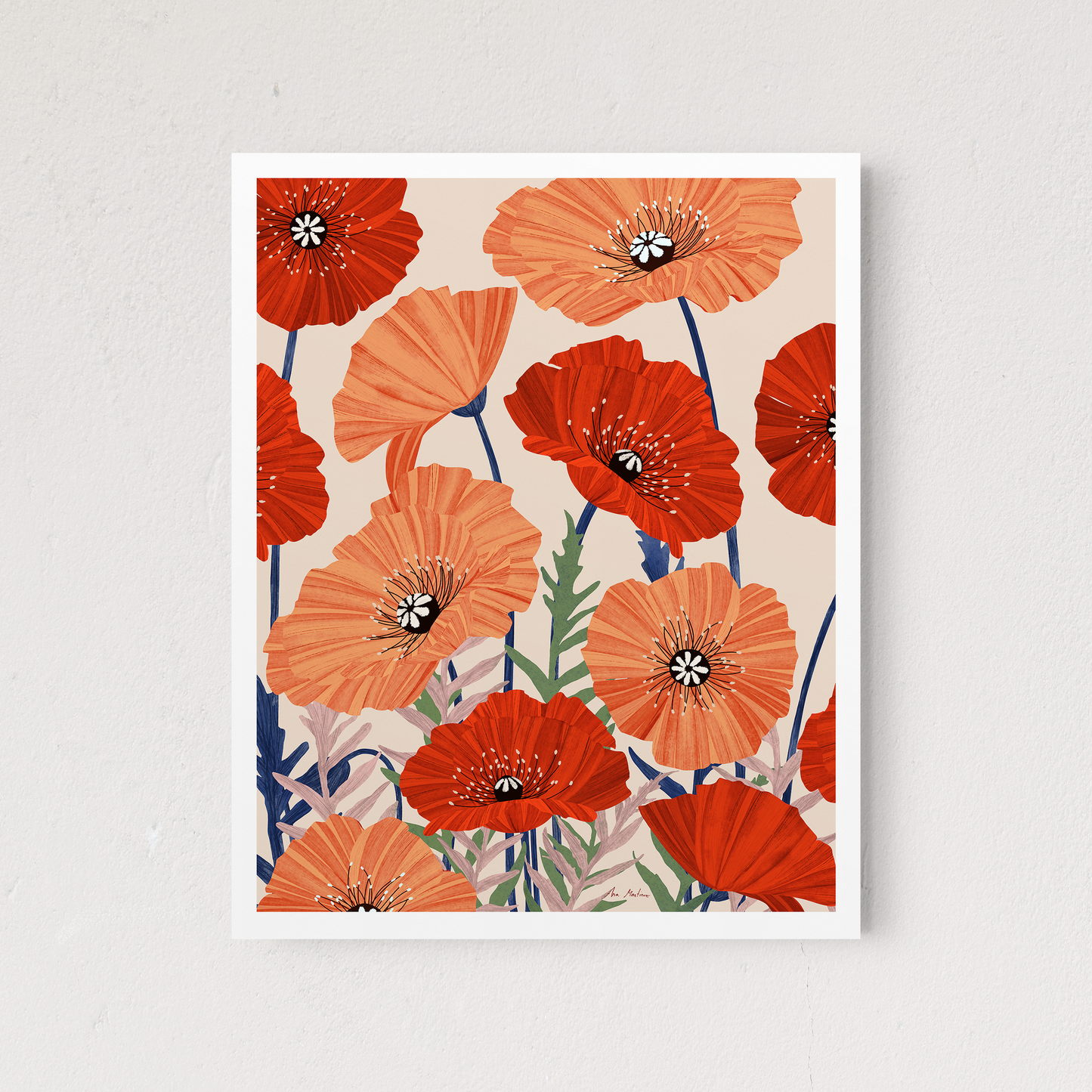 Poppies Pattern