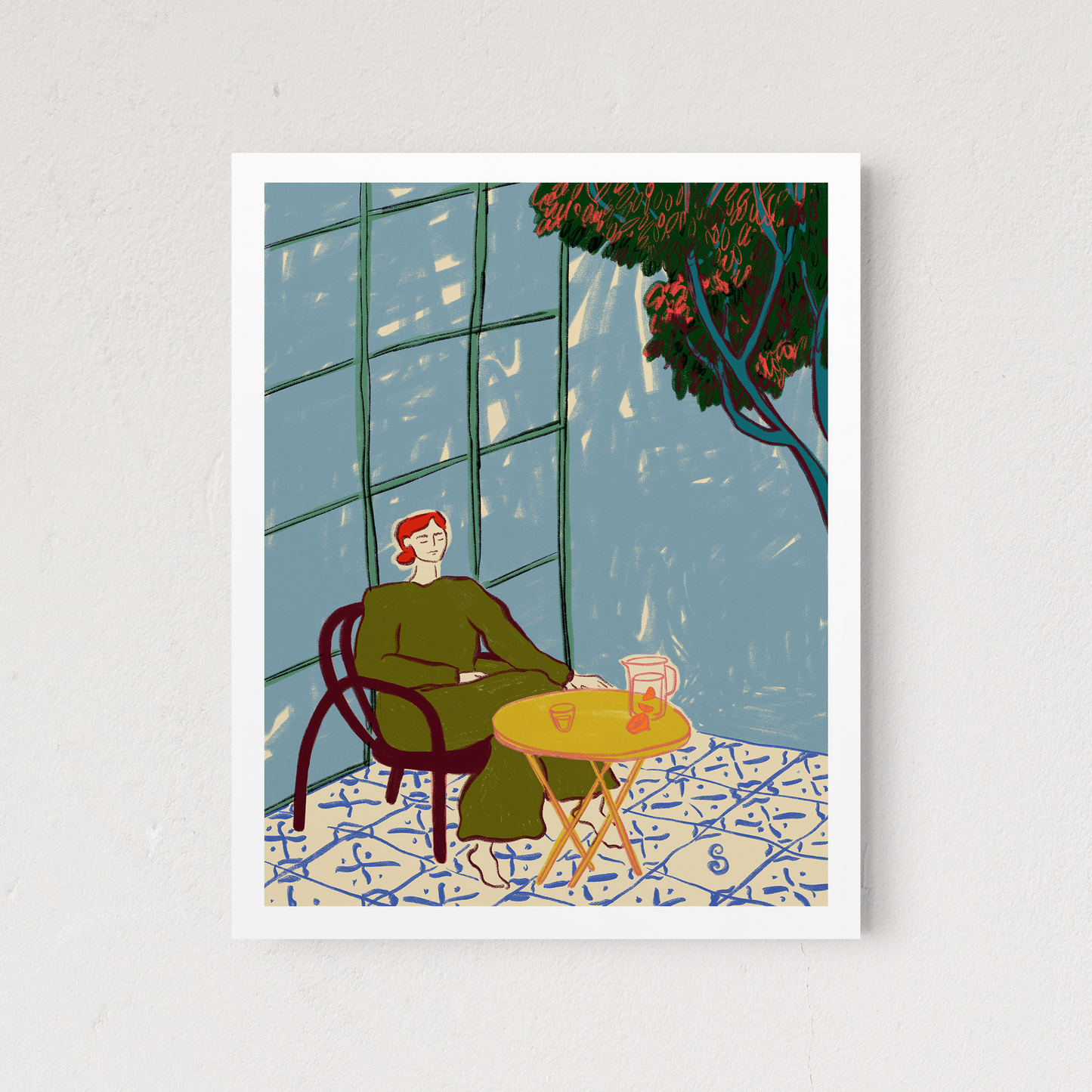 Woman Under A Tree