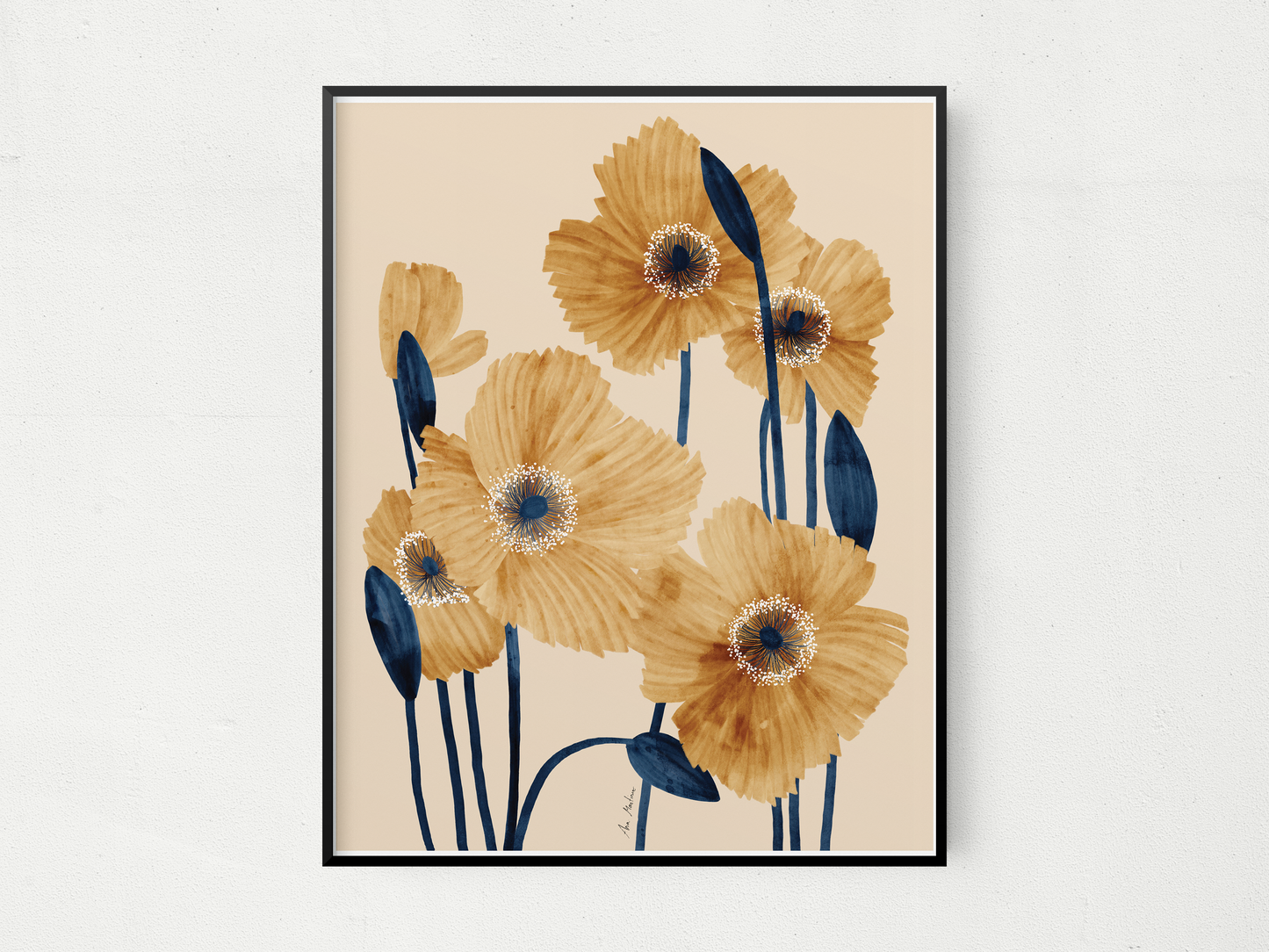 Yellow Poppies