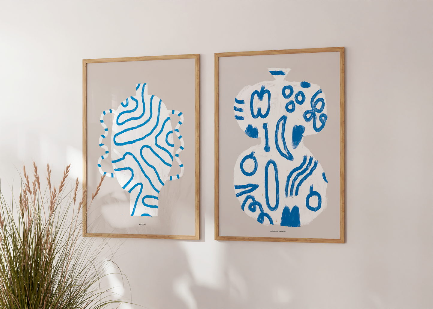 Zebra Vase