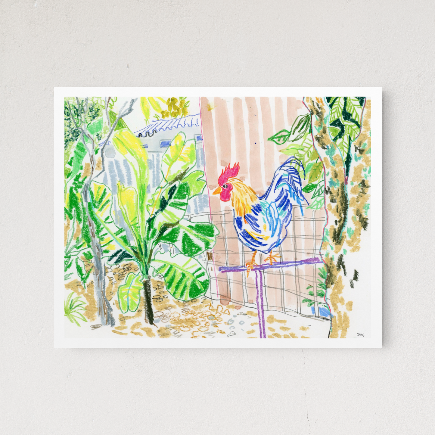 Chicken in the Garden