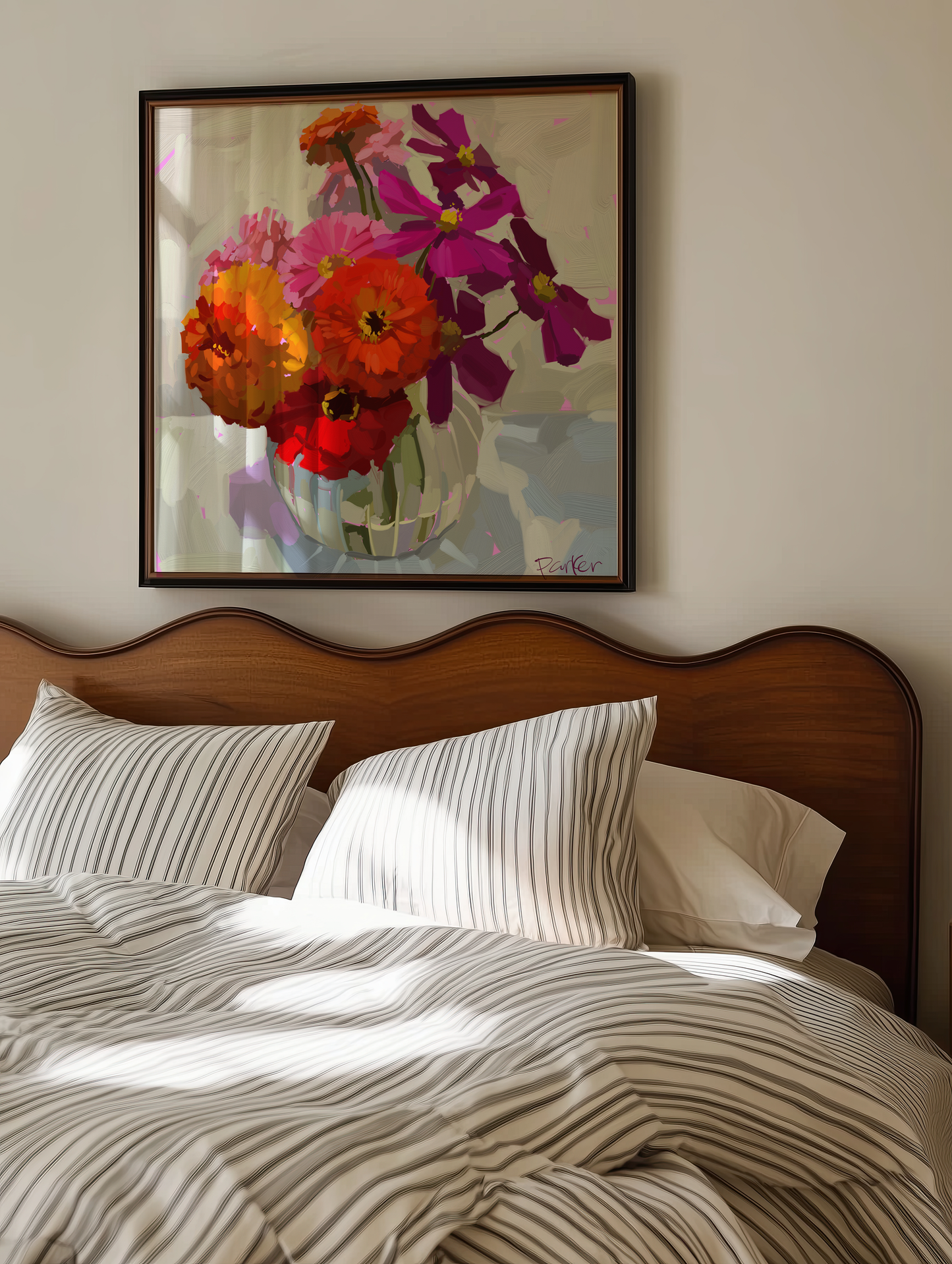 Domestic Zinnias