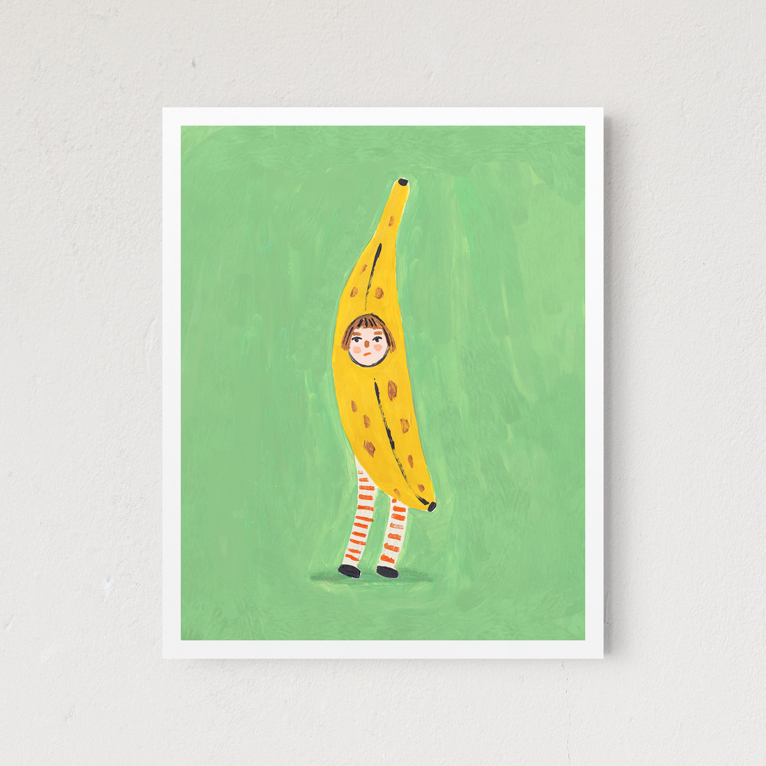 Banana Girl The Crafted Prints