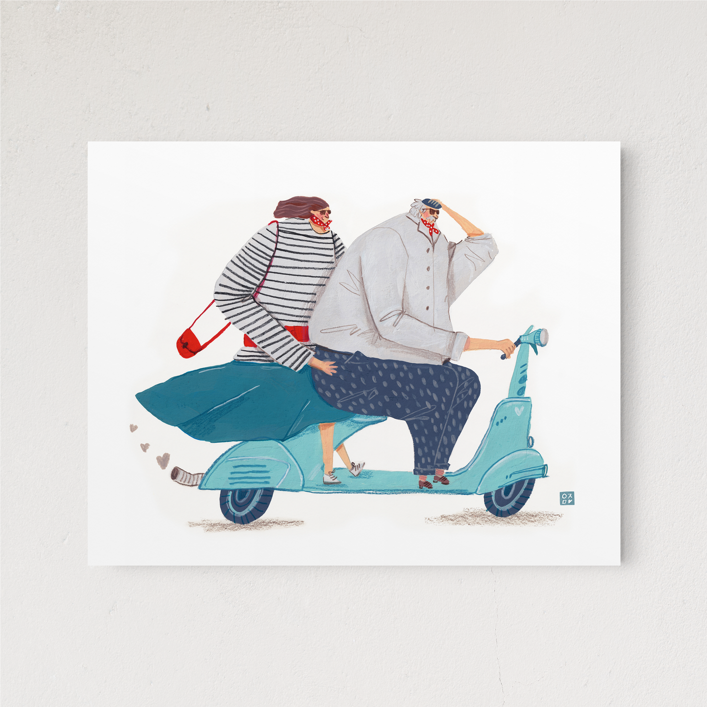 Couple Scooter