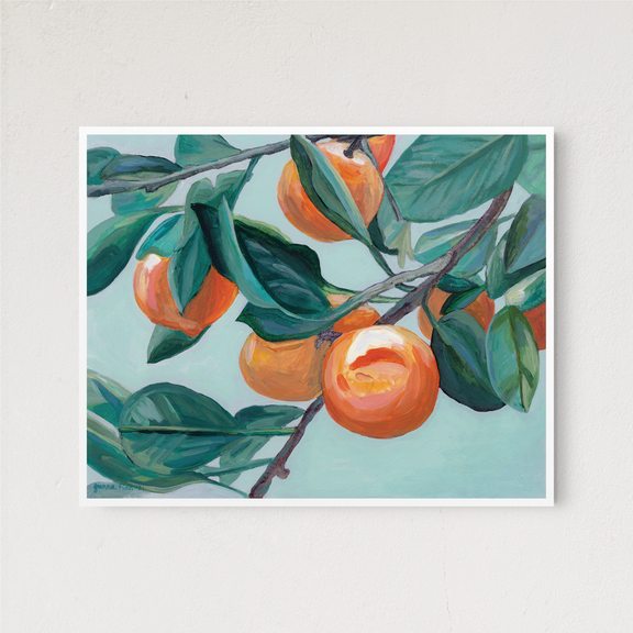 Orange Branch – The Crafted Prints