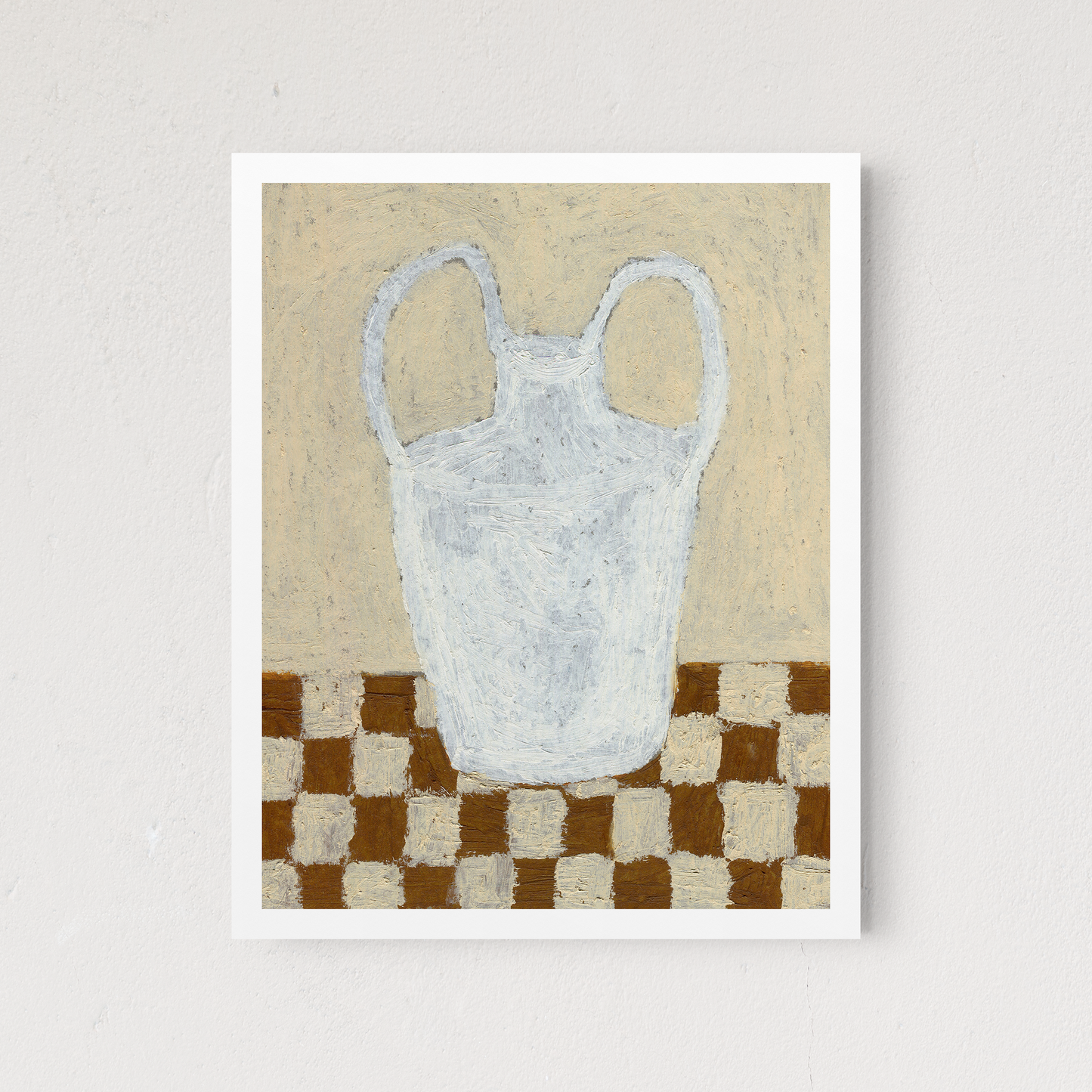 Oil Pastel Vase
