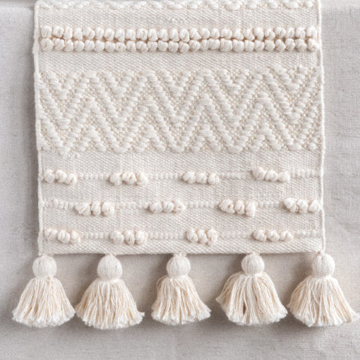 Tasseled Table Runner