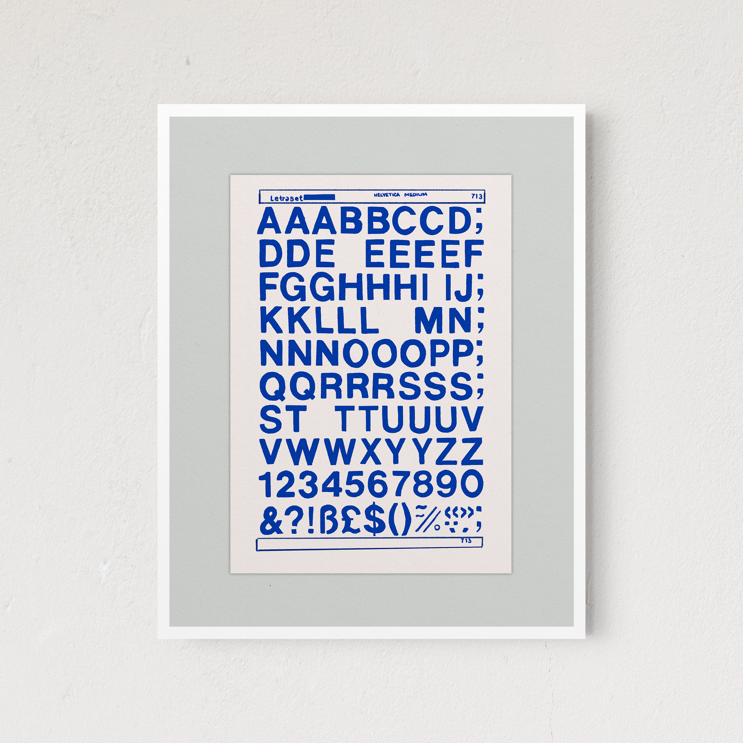 Letraset – The Crafted Prints